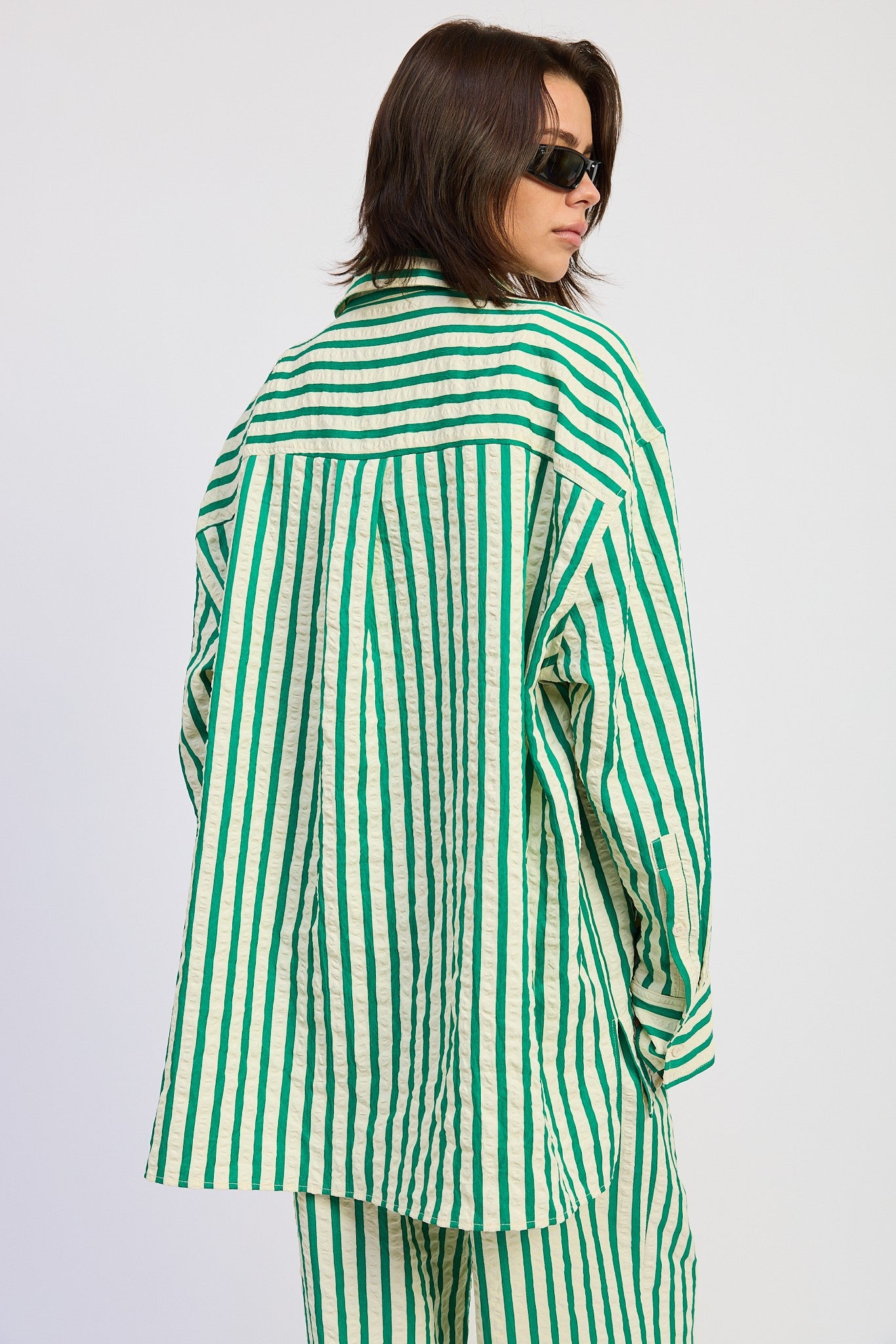 Oversized Stripe Shirt