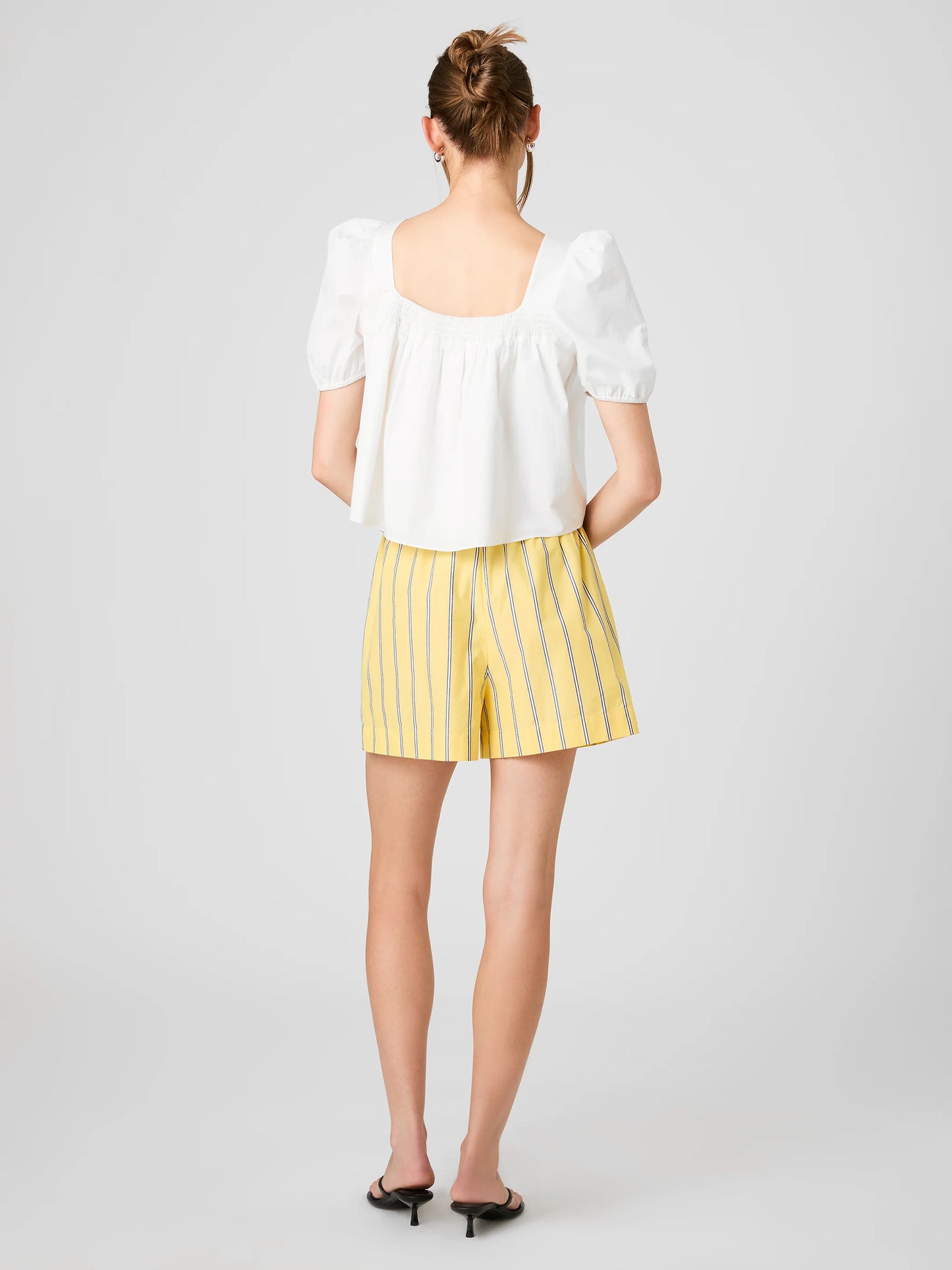 Rhodes Poplin Nico Stripe Drawstring Shorts