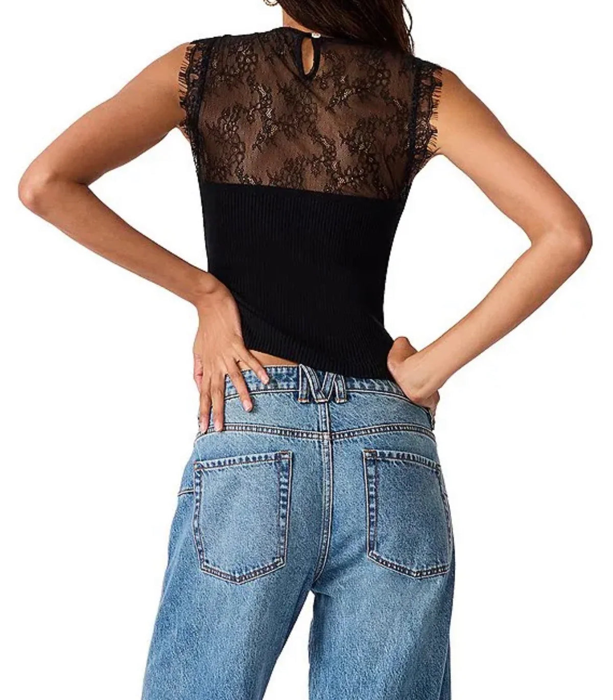 Kourt Sweater Top -Steve Madden