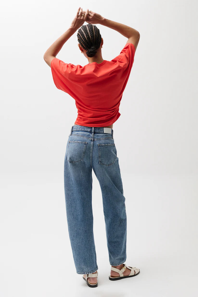 Pistola - Wes High Rise Barrel Jean