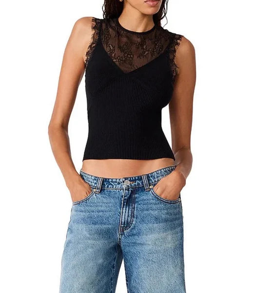 Kourt Sweater Top -Steve Madden