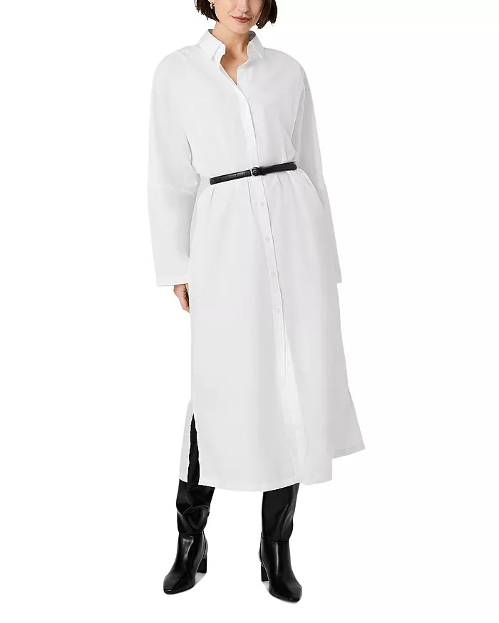 Cambria Maxi Shirt Dress - French Collection