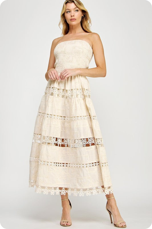 Patchwork Tube Dress