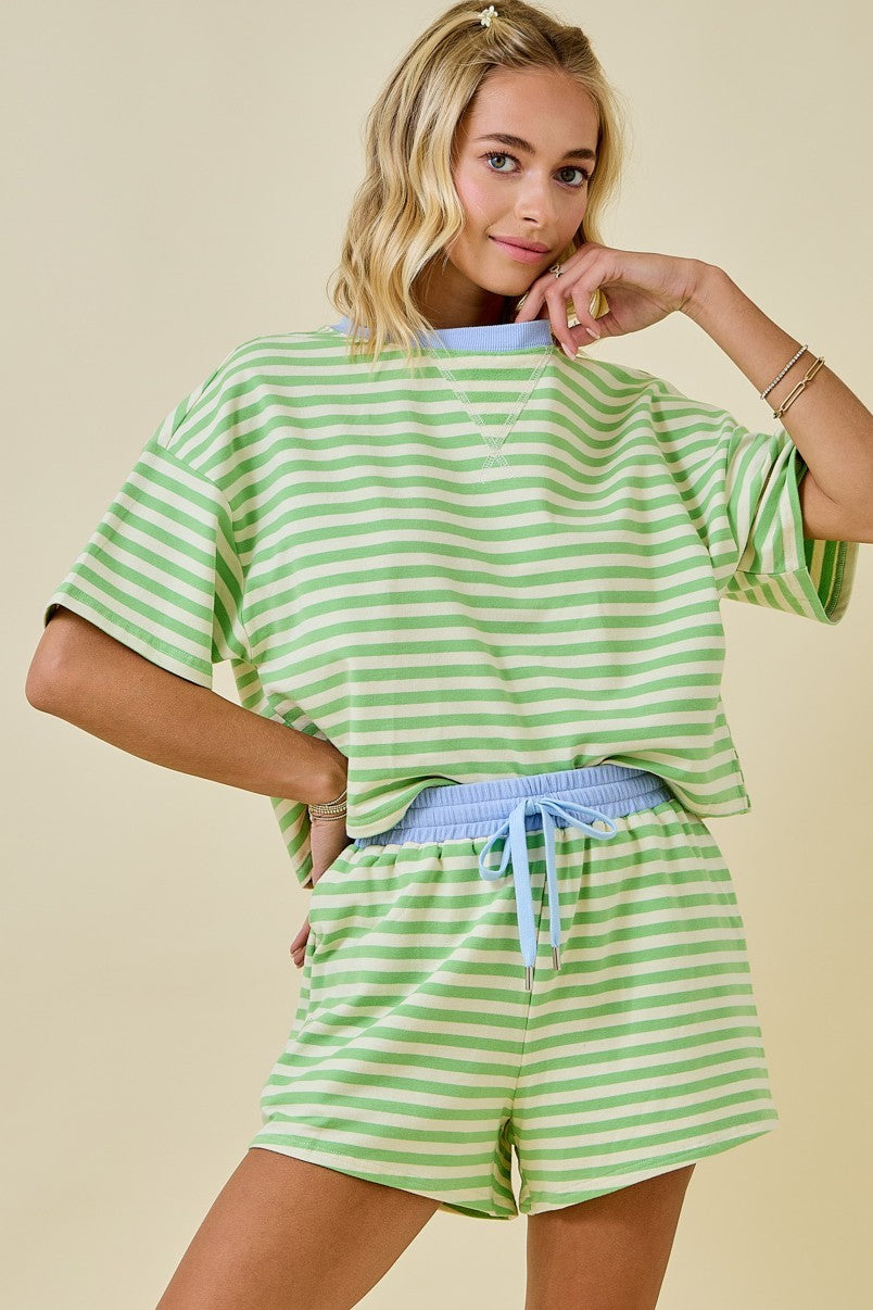 Boxy Terry Short Sleeve Tee
