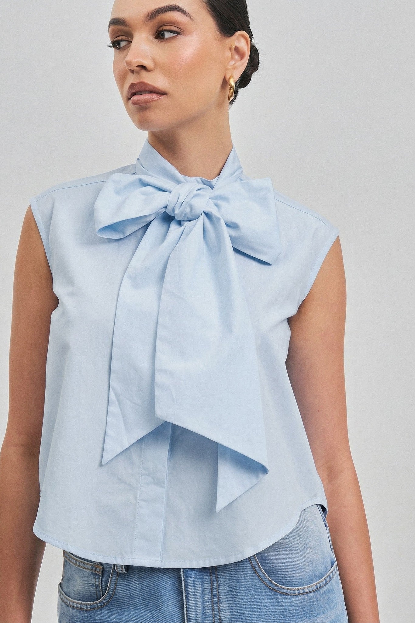 Tie Neck Blouse