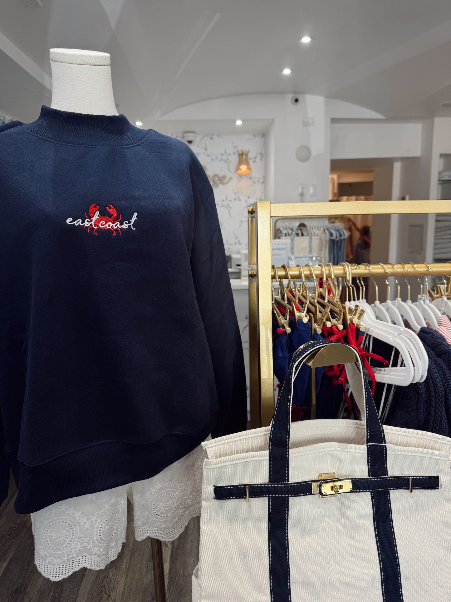 Georgetown Crab Mockneck