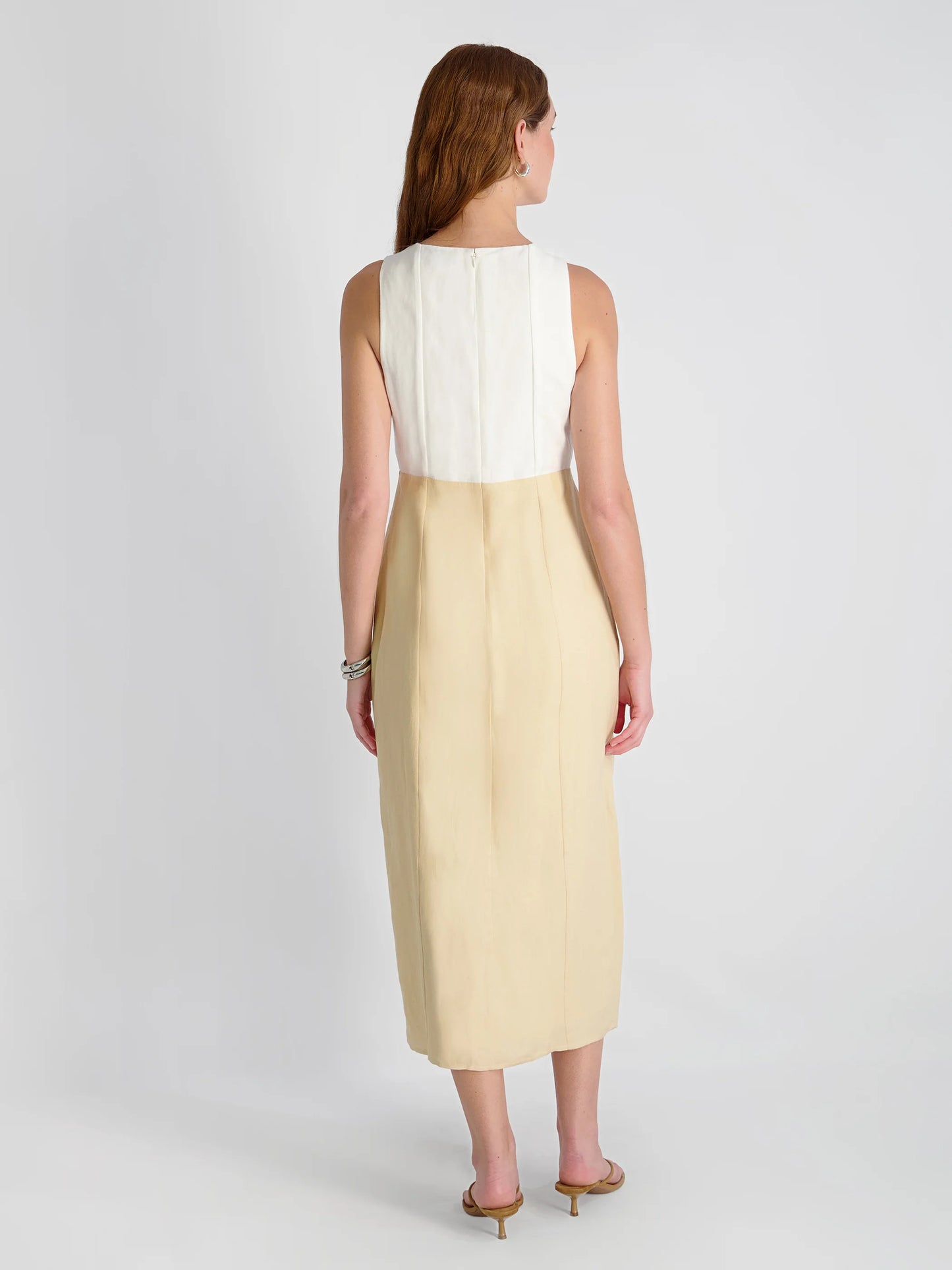 Cooper Linen Contrast Midi