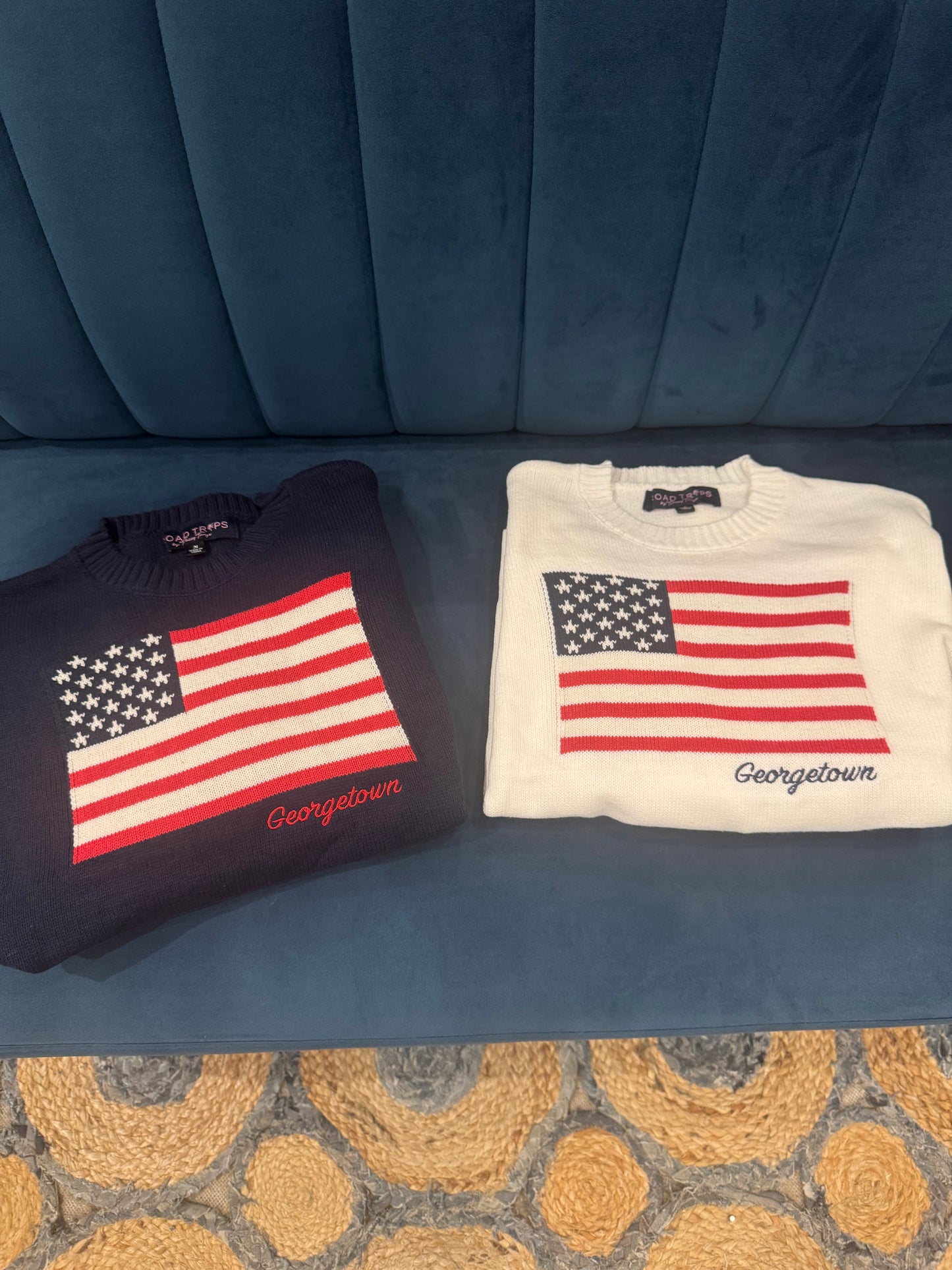 Georgetown Flag Sweater