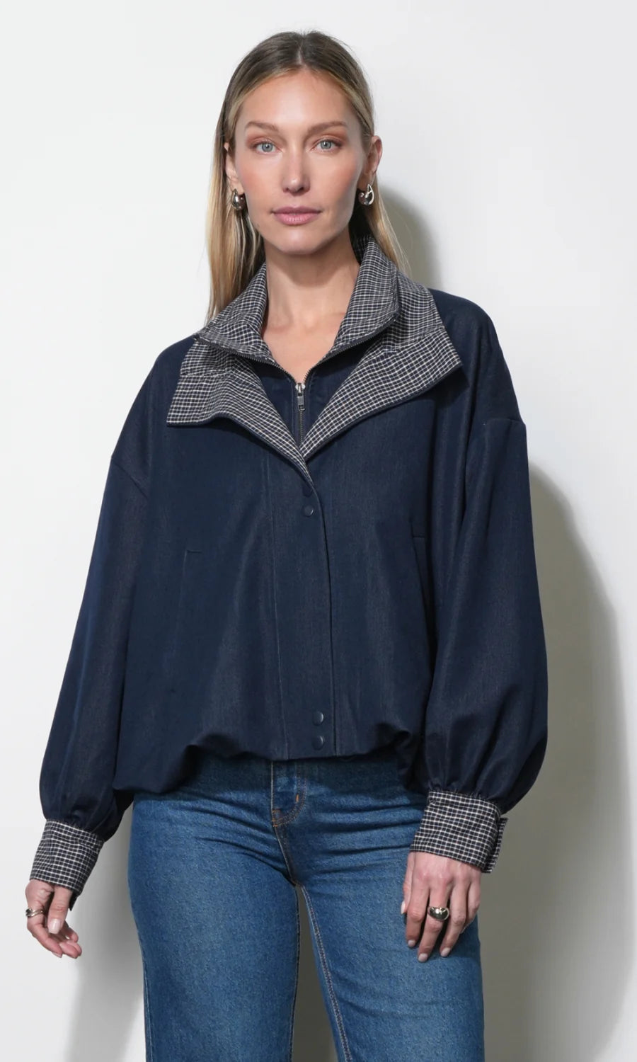 Livia Oversized Soft Denim Style Jacket