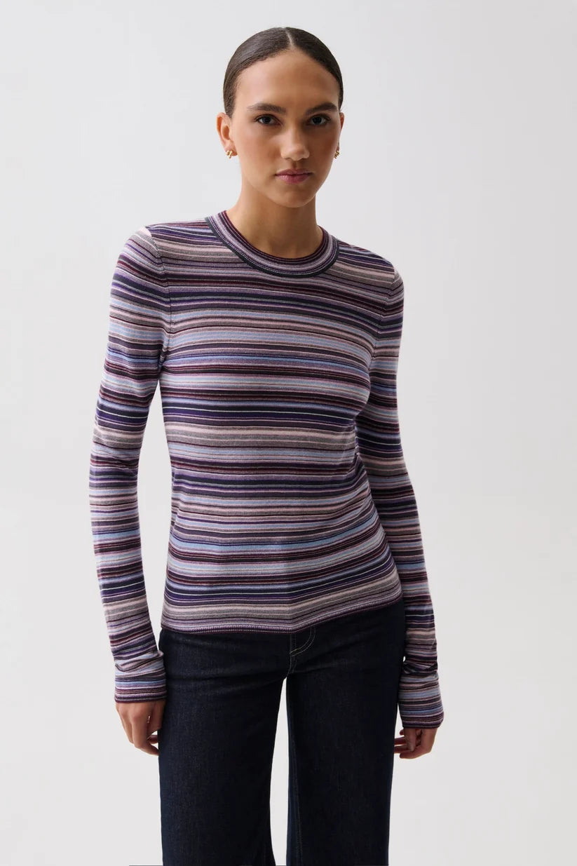 Madison Long Sleeve Sweater Tee - Pistola