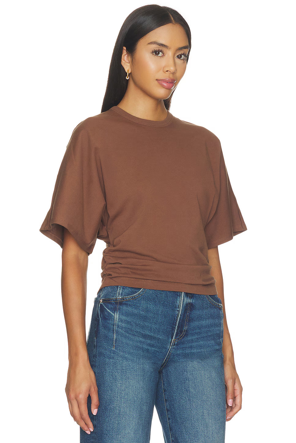 Veronica Kimono Sleeve Fitted Tee