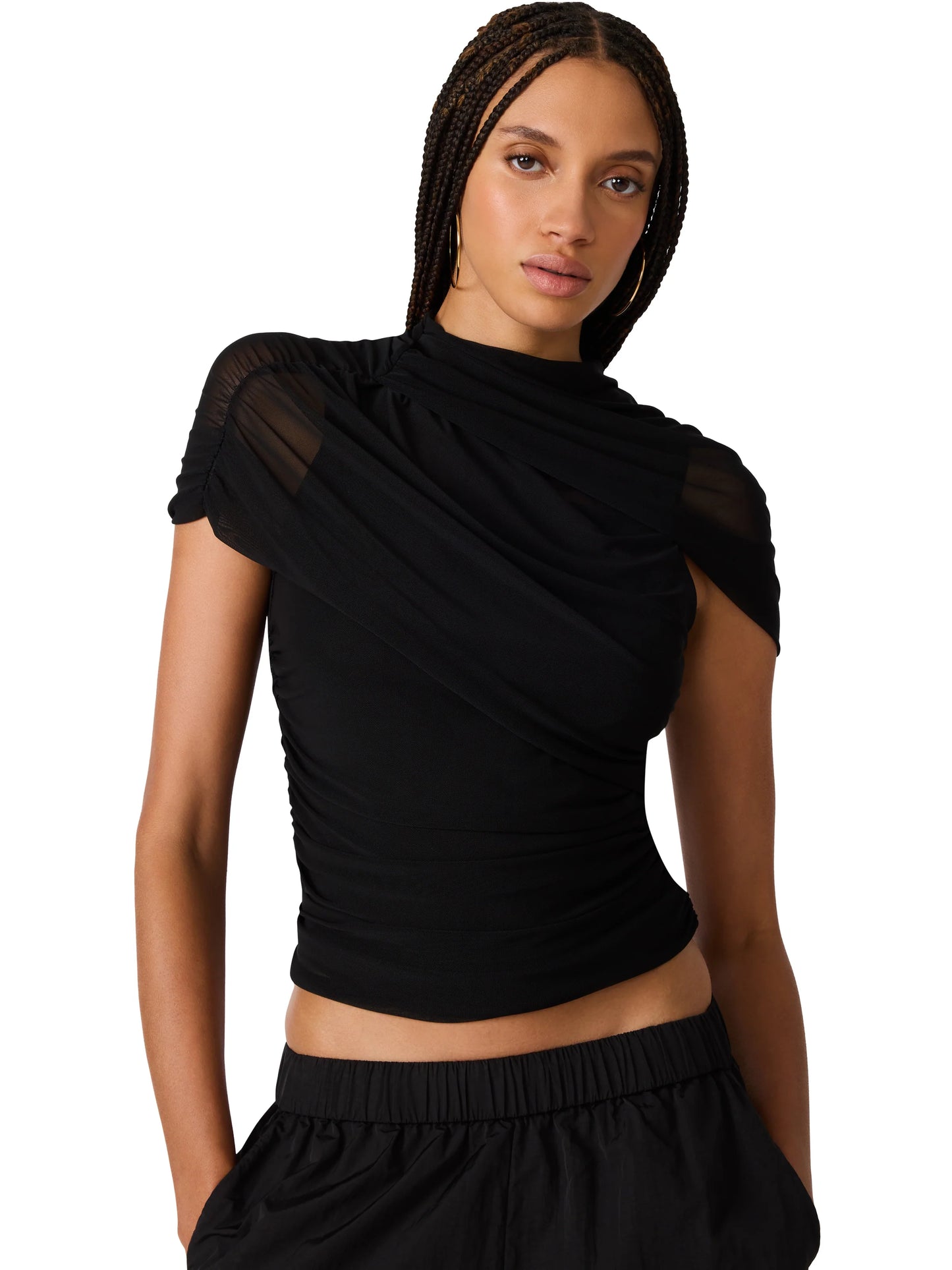 Kerri Mesh Top - Steve Madden